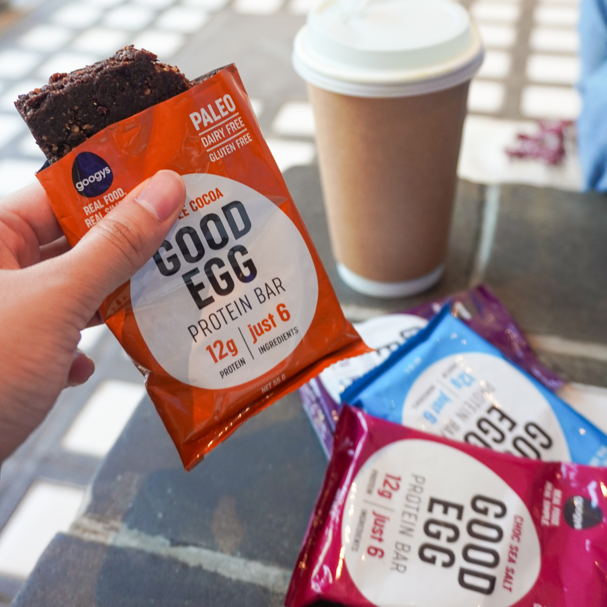 Choc Sea Salt Protein Bar - Good Egg x 12